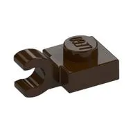 Plate Special 1 x 1 with Clip Horizontal [Thick Open O Clip]