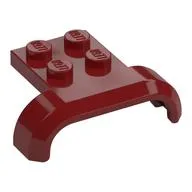 Wheel Arch, Mudguard 3 x 4 with 2 x 2 Plate
