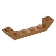 Slope Inverted 45° 6 x 1 Double with 1 x 4 Recessed