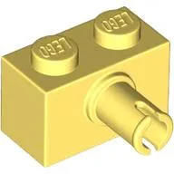 Brick Special 1 x 2 with Pin - Bottom Stud Holder