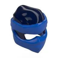 Wrap with Short Back Knot Smooth, Blue Mask pattern