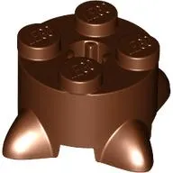 Brick Round 2 x 2 Special with Roots