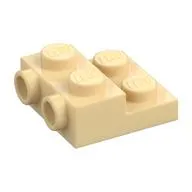 Plate Special 2 x 2 x 2/3 with Two Studs On Side and Two Raised - Updated Version