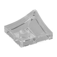 Plate Special 2 x 2 with Double Inverted Curve, 1 Stud