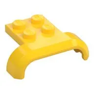 Wheel Arch, Mudguard 3 x 4 with 2 x 2 Plate