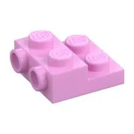 Plate Special 2 x 2 x 2/3 with Two Studs On Side and Two Raised - Updated Version