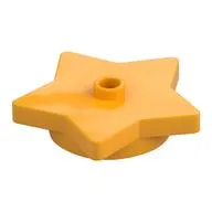 Plate Special 5-Point Star 4 x 4 2/3 with One Stud