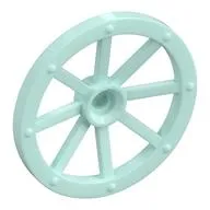 Wheel Wagon Large (33mm D.), hole notched for wheels holder pin