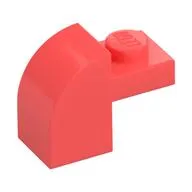 Brick Curved 1 x 2 x 1 1/3 with Curved Top