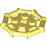 Plate Special 2 x 2 with Bar Frame Octagonal, Reinforced, Completely Round Studs