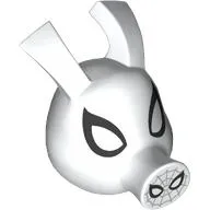 Minifig Head Special, Spider Ham with Black Webs print