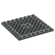 Plate Special 8 x 8 with Grille [Hole in Center]