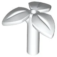 Plant, Stem with 3 Leaves and Bottom Pin