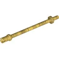 Bar 8L - Two Stop Rings / One Pin, Technic Figure Ski Pole [Flat End]