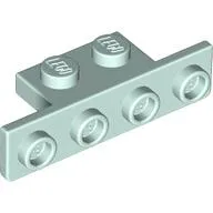 Bracket 1 x 2 - 1 x 4 [Rounded Corners at Bottom, Square Corners at Top]