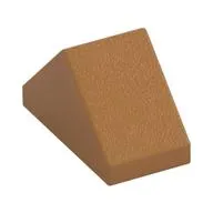 Brick Sloped 45° 2 x 1 Double with Inside Stud Holder