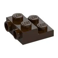 Plate Special 2 x 2 x 2/3 with Two Studs On Side and Two Raised - Updated Version