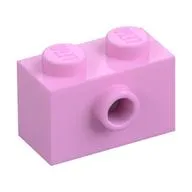 Brick Special 1 x 2 with 1 Center Stud on 1 Side, Bottom Stud Holder