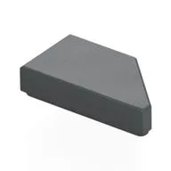 Tile 1 x 2 with Stud Notch Left