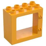 Duplo Door / Window Frame Flat Front Surface, Completely Open Back