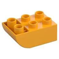 Duplo Brick 2 x 3 with Curved Bottom