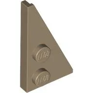 Wedge Plate 2 x 4 27° Right