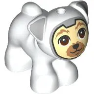 Animal, Dog, Pug - Standing with Space Suit, Tan Face print