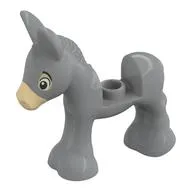 Animal, Donkey Foal with Tan Nose print