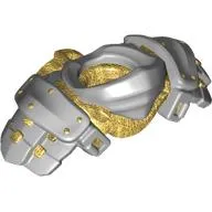Minifig Neckwear Armour Ninja with Pearl Gold Katana Holder pattern