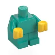 Baby / Toddler Body with Fixed Arms and Yellow Hands