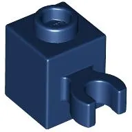 Brick Special 1 x 1 with Clip Vertical [Open O Clip, Hollow Stud]