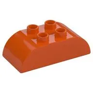 Duplo Brick 2 x 4 Curved Top