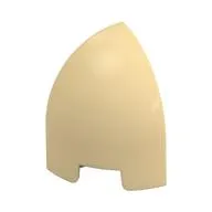 Brick Round Curved 1 x 1 x 1 1/3 Quarter Dome
