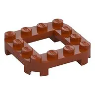 Plate Round Corners 4 x 4 x 2/3 Circle with 2 x 2 Opening