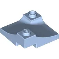 Brick Curved, Internal Double, 3 x 3 with 1/3 Inverted Cutout, Corner