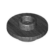 Equipment Cup / Teacup Saucer with Recessed Stud on Top [PLAIN]