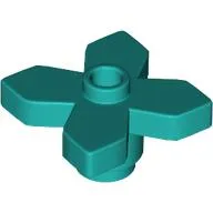 Plant, Flower 2 x 2 Leaves - Angular