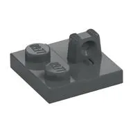 Hinge Plate 2 x 2 Locking with 1 Finger on Top