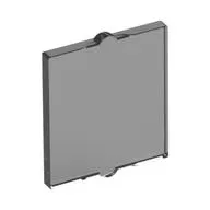 Glass for Window 1 x 2 x 2 Flat