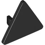Road Sign Clip-on 2.2 x 2.667 Triangular with Open O Clip