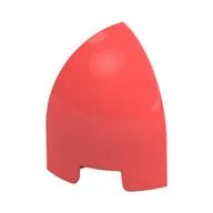 Brick Round Curved 1 x 1 x 1 1/3 Quarter Dome