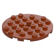 Plate Round 6 x 6 with Hole