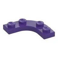 Plate Round Corner 3 x 3 with 2 x 2 Round Cutout