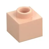 Plate 1 x 1 x 2/3 with Open Stud