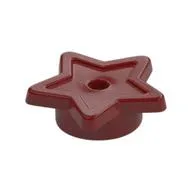 Tile, Star with Stud Holder, Pin Hole