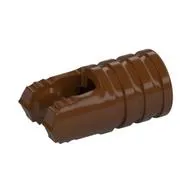 Hinge Cylinder 1 x 2 Locking with 2 Click Fingers and Axle Hole, 7 Teeth
