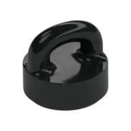 Tile Round 1 x 1 Special with Clip-Bar