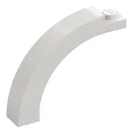 Brick Arch 1 x 5 x 3 1/3 Curved Top