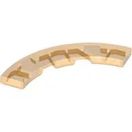 Tile 4 x 4 Curved, Macaroni