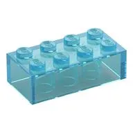 Brick 2 x 4 without Cross Supports, Modern